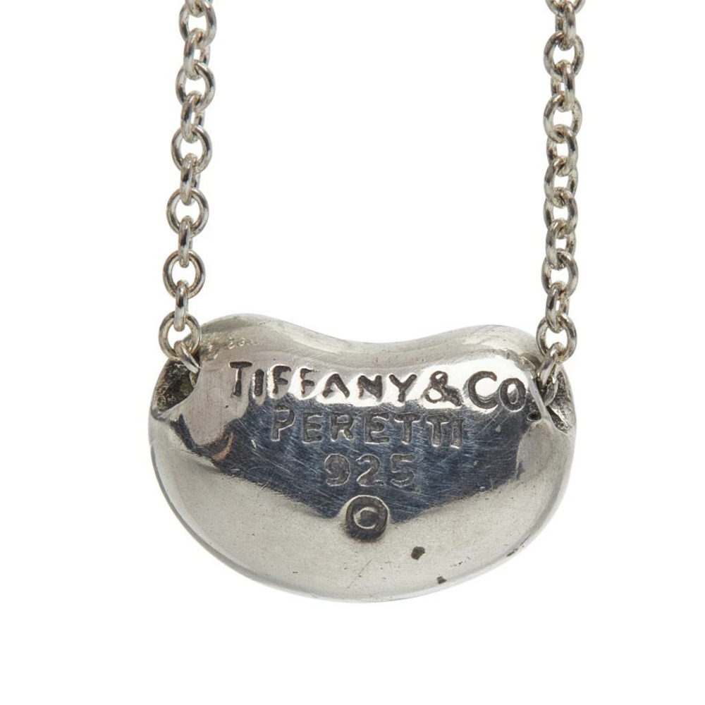 Tiffany Co Bean Necklace Silver TIFFANYCo
